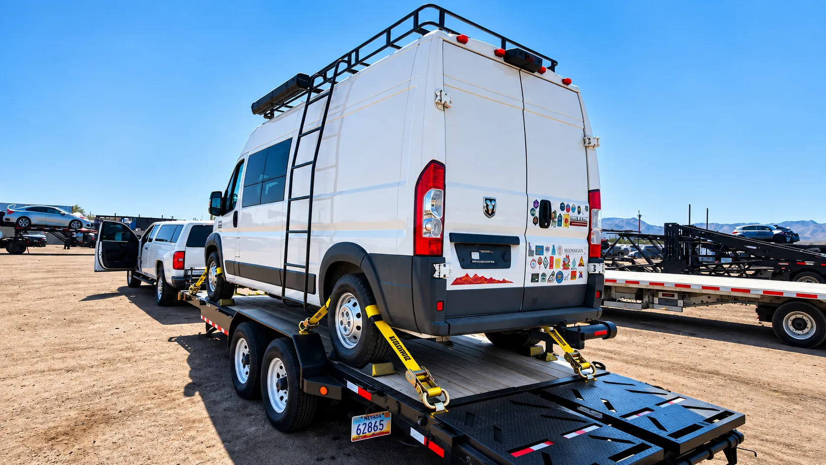 Commercial vehicle and equipment delivery in Las Vegas by GC Transport
