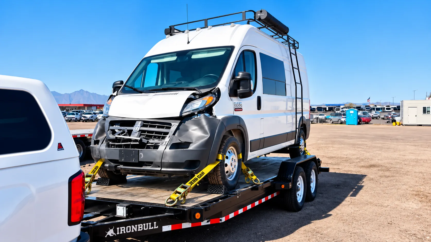Commercial van transport and hotshot service in Las Vegas by GC Transport